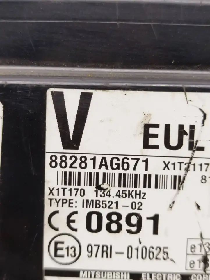 Subaru Legacy (2003 - 2009) 88281AG671 Модуль комфорта — фото 2