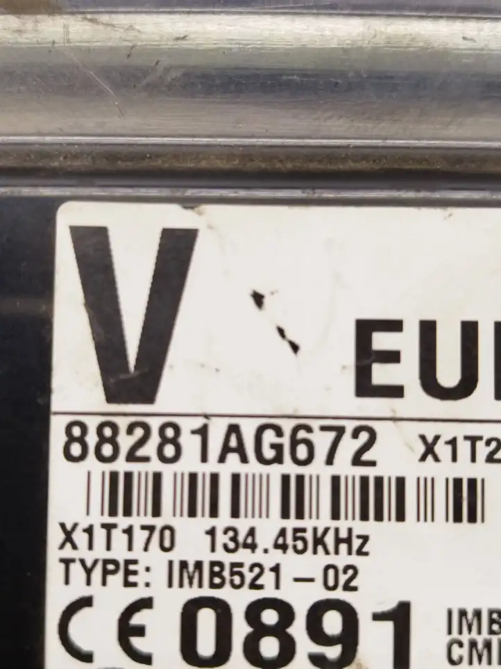 Subaru Legacy (2003 - 2009) 88281AG672 Модуль комфорта — фото 2