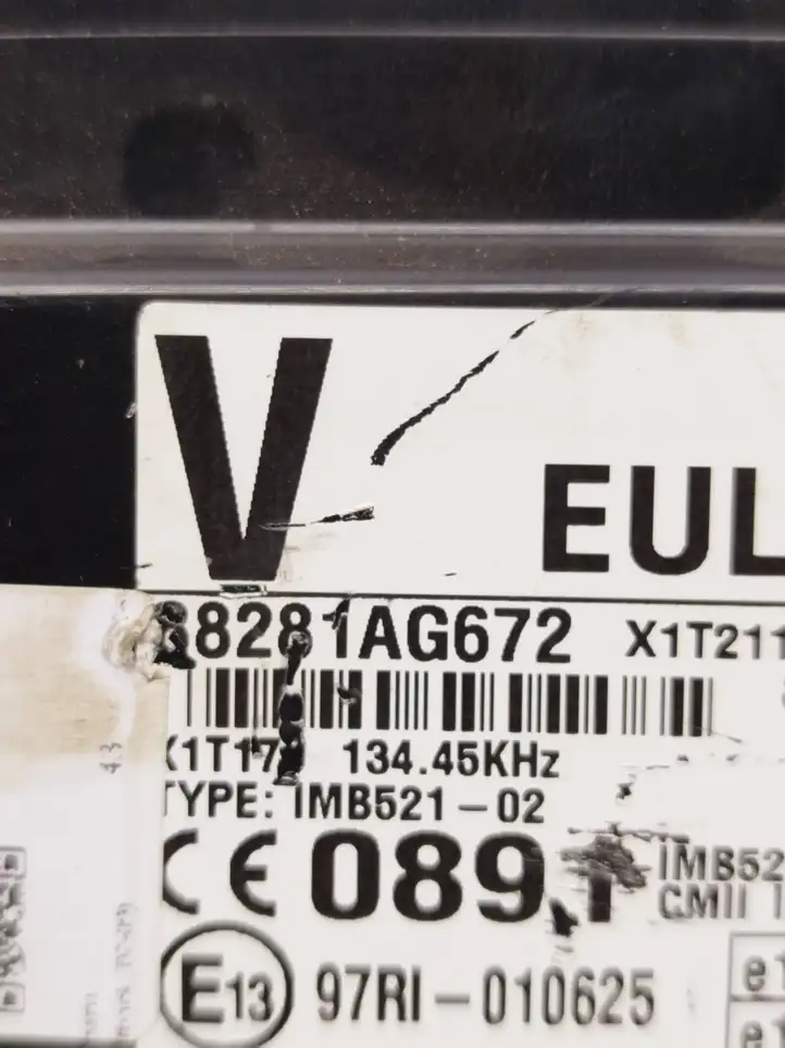 Subaru Legacy (2003 - 2009) 88281ag672 Модуль комфорта — фото 2