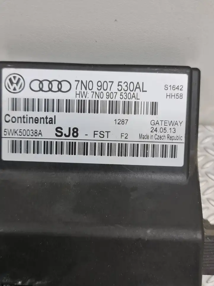 Volkswagen Sharan (2010 - 2015) 7N0907530AL Модуль Gateway — фото 2