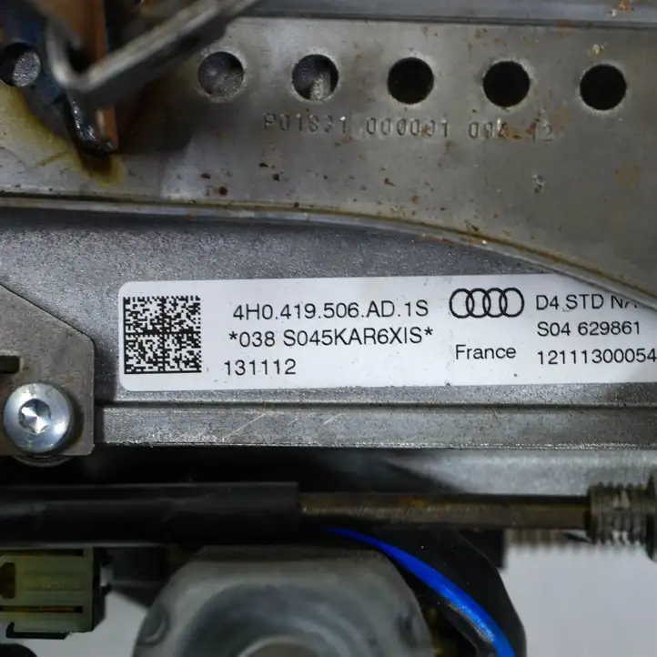 Audi A8 S8 D4 4H (2010 - 2014) 4H0419506AD Блокиратор руля — фото 7