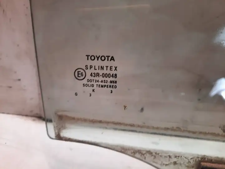 Toyota Avensis T250 (2006 - 2009) 43R00048 Стекло задней двери — фото 2