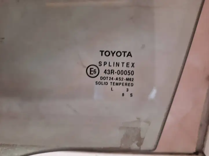 Toyota Avensis T250 (2006 - 2009) DOT24AS2M62 Стекло передней двери — фото 2