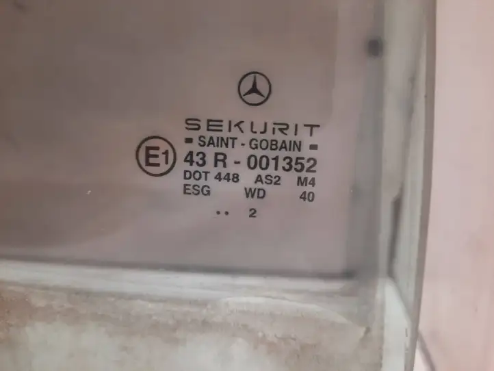Mercedes-Benz A W168 (1997 - 2004) 43R001352 Стекло задней двери — фото 2
