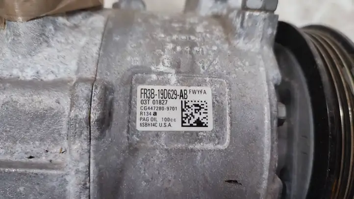 Ford Mustang VI (2015 - ) FR3B19D629AB Компрессор (насос) кондиционера воздуха — фото 6