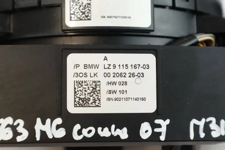 BMW M6 E63/E64 (2004 - 2010) 6976394 Контактное кольцо SRS — фото 2