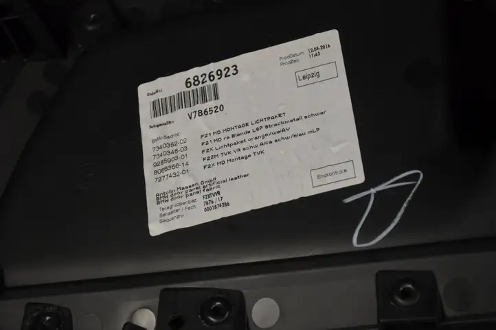 BMW 2 F22 F23 (2017 - ) 6826923 Обшивка передней двери — фото 2
