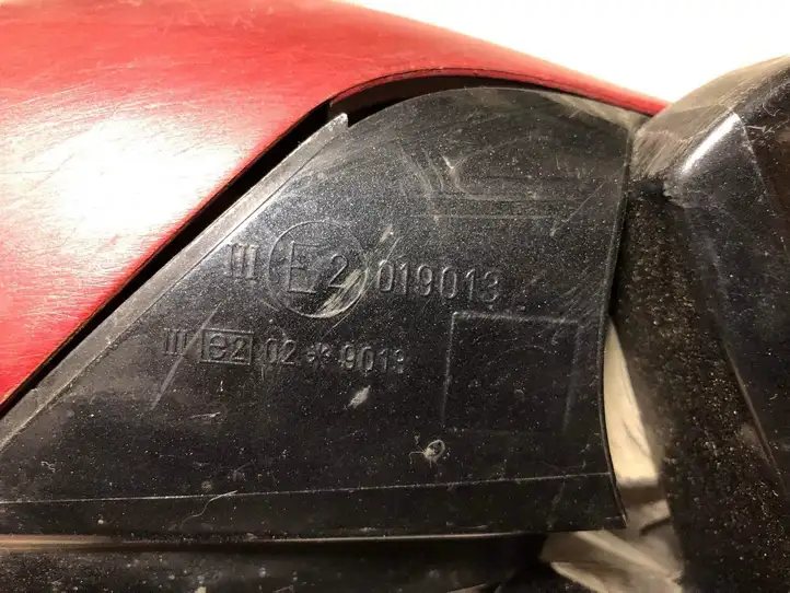 Citroen C5 (2001 - 2004) E2019013 Боковое зеркало с электроприводом — фото 3