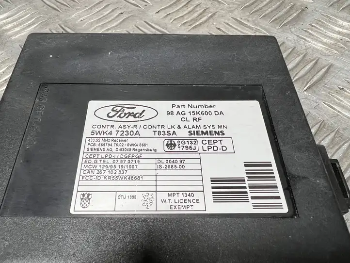 Ford Focus (1998 - 2004) 98AG15K600DA Модуль комфорта — фото 2
