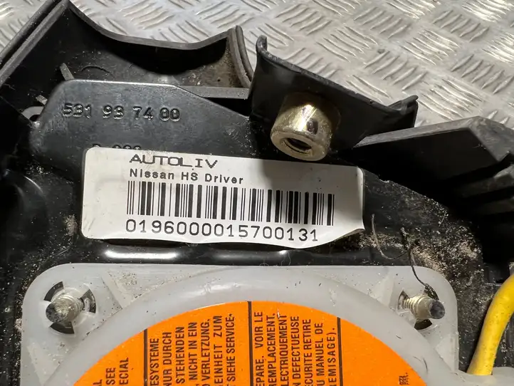 Nissan Almera N16 (2000 - 2010) 531937400 Подушка безопасности руля — фото 2