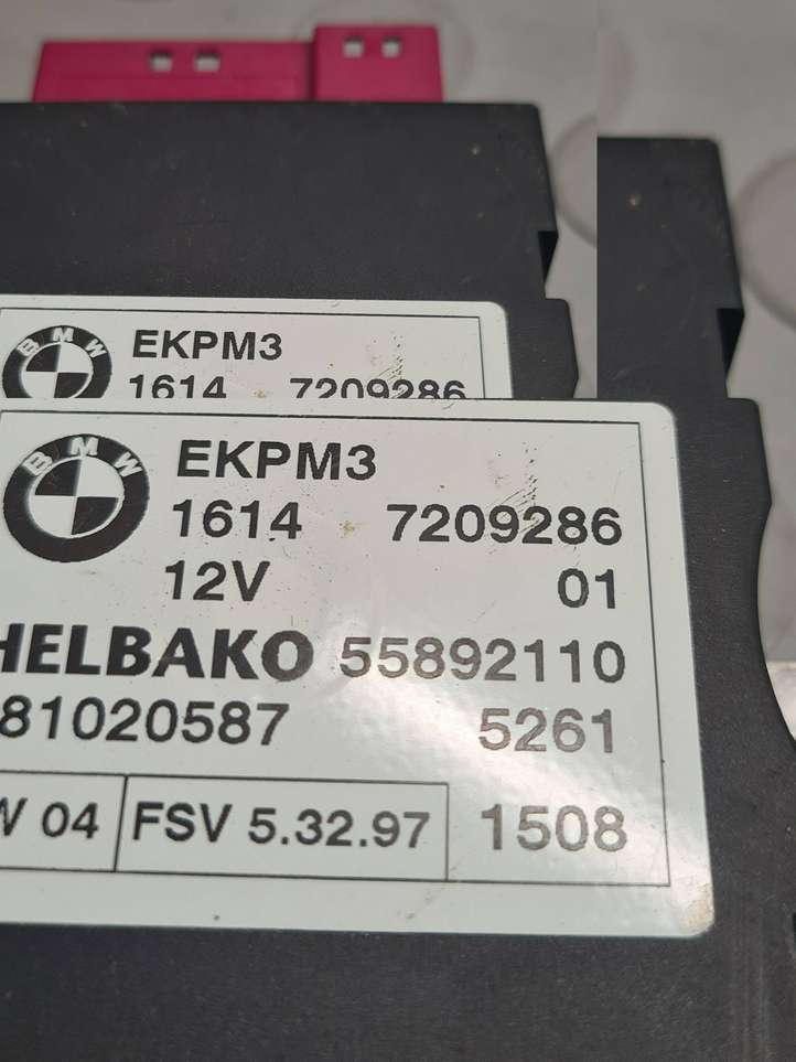 BMW 5 E60 E61 (2004 - 2010)  7209286 Блок управления топливного насоса