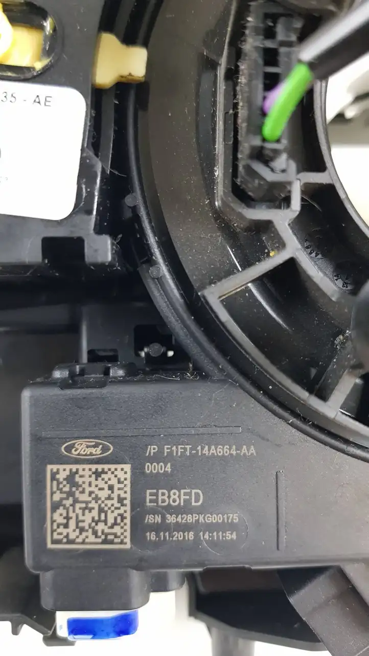 Ford Kuga II (2013 - 2019) F1FT14A664AA Контактное кольцо SRS — фото 2