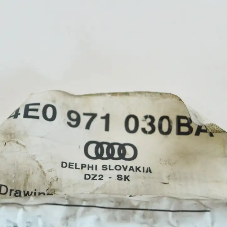 Audi A8 S8 D3 4E (2005 - 2007) 4E0971030BA Проводка передней двери — фото 3