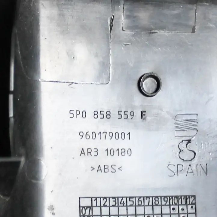Seat Leon (1P) (2005 - 2012) 5P0858559B Обшивка рулевой колонки — фото 6