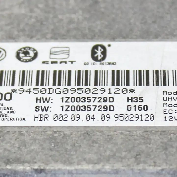 Seat Leon (1P) (2005 - 2012) 1Z0035729D Bluetooth модуль — фото 1