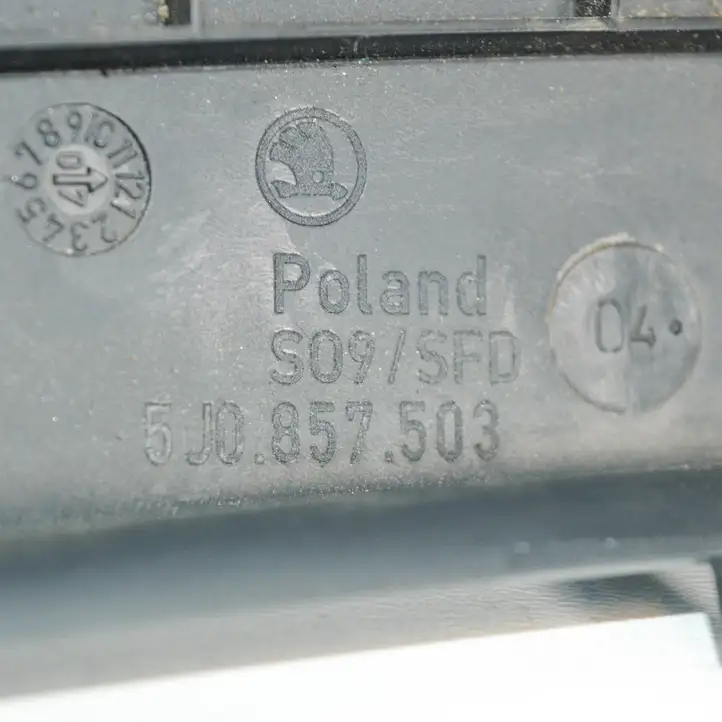 Skoda Roomster (5J) (2006 - 2010) 5J0857503 Прочие детали салона — фото 2