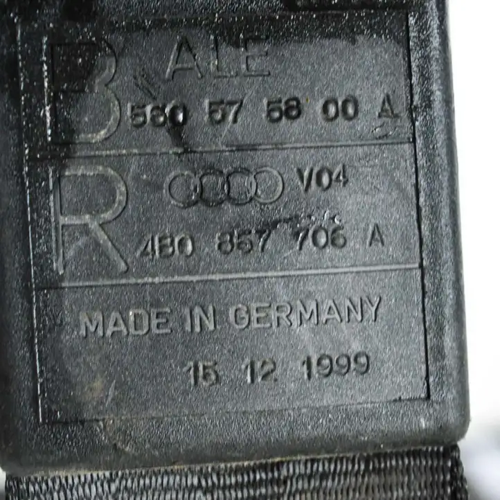 Audi A6 S6 C5 4B (2001 - 2004) 4B0857706A Передний ремень безопасности — фото 5