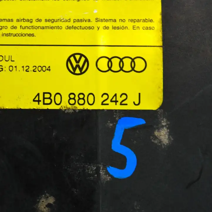 Audi A6 S6 C5 4B (2001 - 2004) 4B0880242J Подушка безопасности сиденья — фото 4