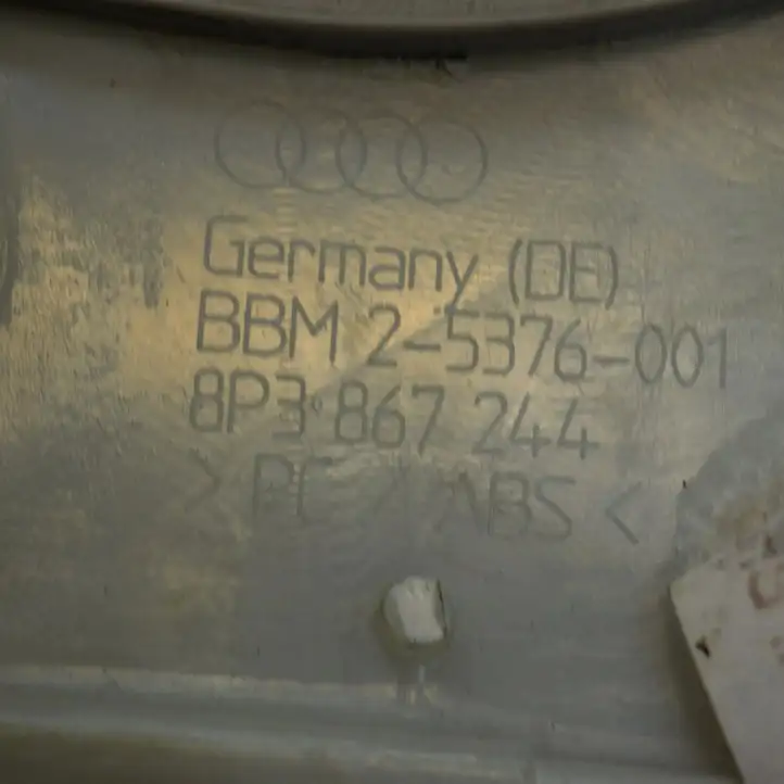 Audi A3/S3 8P (2004 - 2008) 8P3867244 Верхняя обшивка стойки B — фото 4