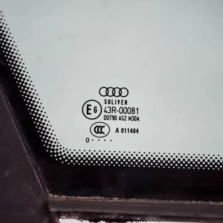 Audi A6 S6 C6 4F (2008 - 2011) E643R00081 Заднее боковое стекло — фото 3