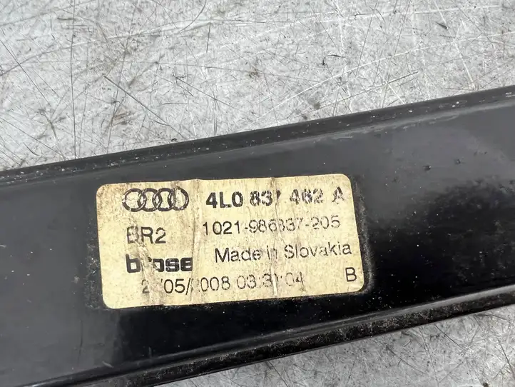 Audi Q7 4L (2005 - 2009) 4L0837462A Электростеклоподъемник передний (комплект) — фото 3