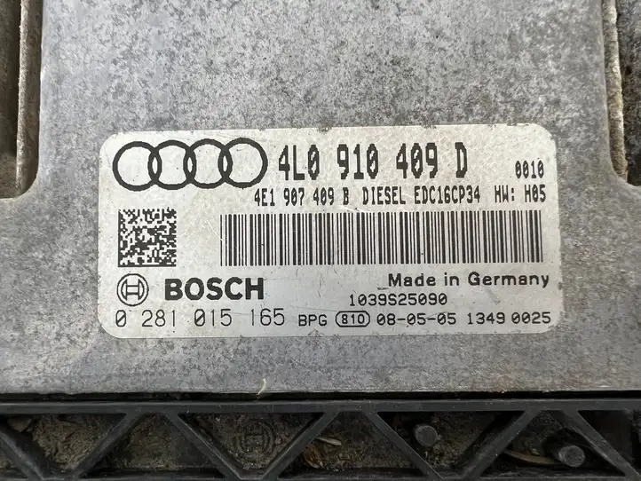 Audi Q7 4L (2005 - 2009) 4L0910409D Блок управления двигателем (ЭБУ) — фото 2