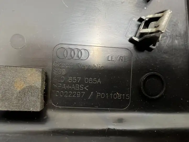 Audi Q7 4L (2005 - 2009) 4L0857085A Боковая отделка панели приборов — фото 2