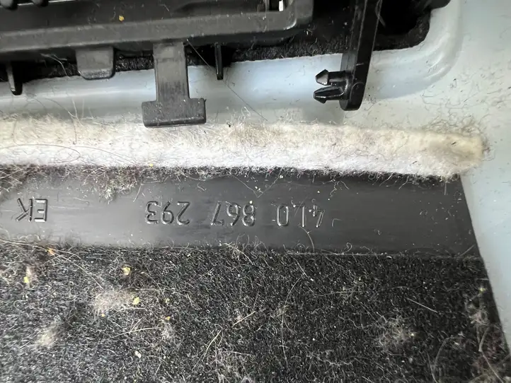 Audi Q7 4L (2005 - 2009) 4L0867293 Верхняя обшивка стойки B — фото 5