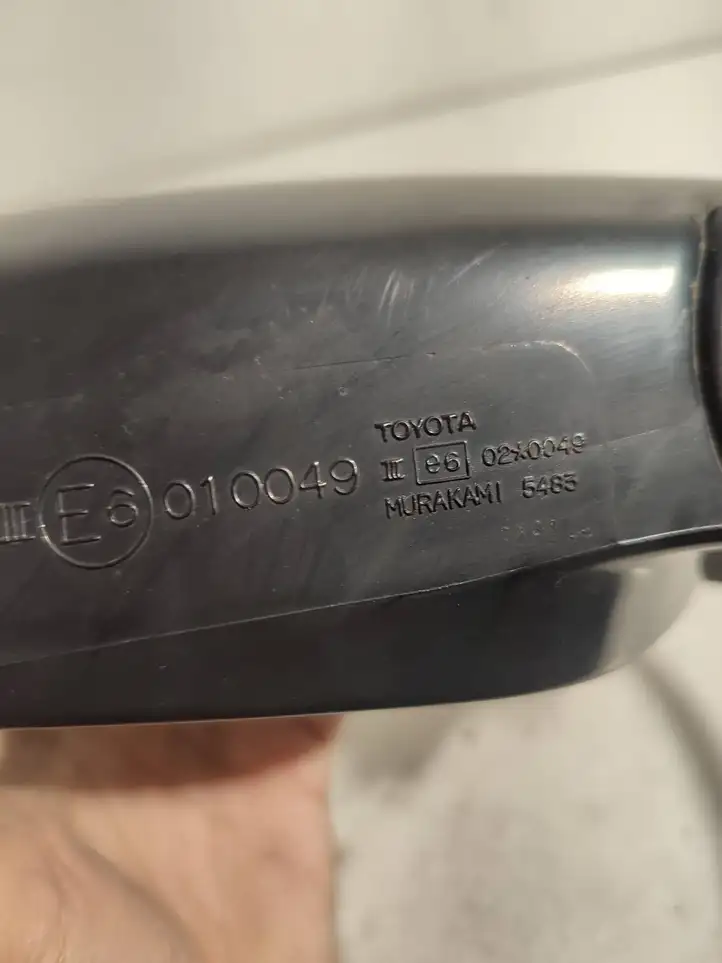 Toyota Yaris Verso (1999 - 2005) E6010049 Боковое зеркало с электроприводом — фото 6