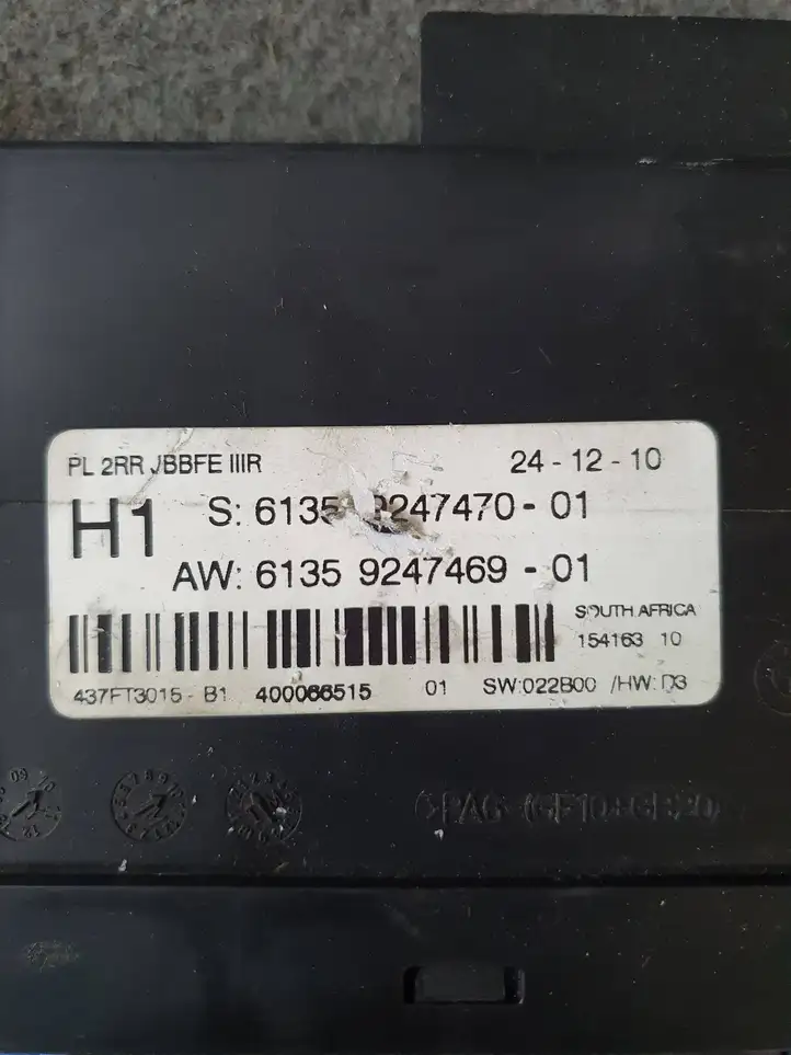 BMW 3 E90 E91 (2005 - 2012) 9247469 Модуль комфорта — фото 2