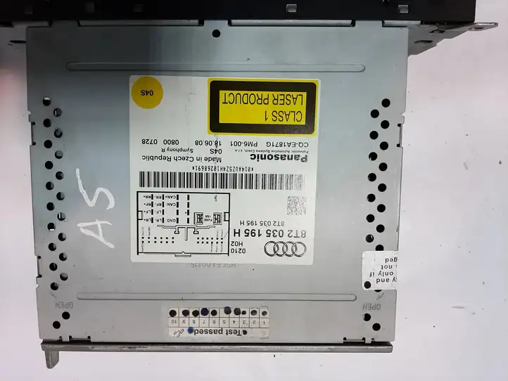 Audi A5 (2007 - 2011)  8T2035195H Радио/ проигрыватель CD/DVD / навигация