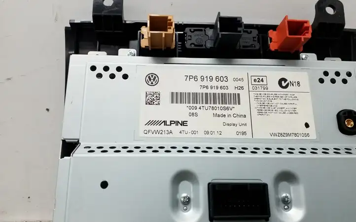 Volkswagen Touareg II (2010 - 2018) 7P6919603 Магнитола / мультимедийная система — фото 3