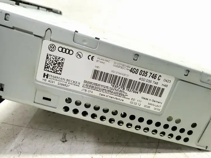 Audi A6 C7 (2011 - 2014) 4G0035746C Магнитола / мультимедийная система — фото 9