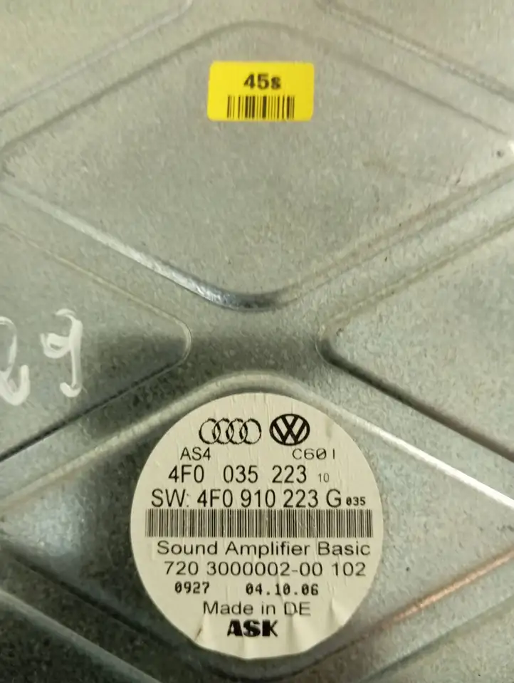 Audi A6 S6 C6 4F (2004 - 2008) 4F0035223 Проводка аудиосистемы — фото 3