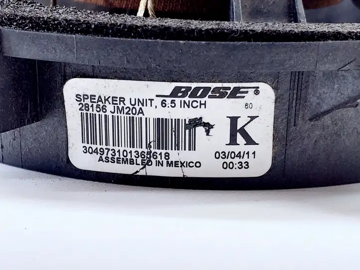 Infiniti EX37 (2007 - 2013)  28156JM20A Громкоговоритель (громкоговорители) в передних дверях