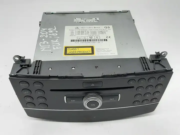 Mercedes-Benz C W204 (2007 - 2014) A2049069701 Магнитола / мультимедийная система — фото 2