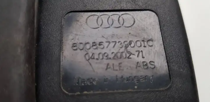 Audi A6 S6 C5 4B (2001 - 2004) 8D0857739 Задний средний замок ремня — фото 3