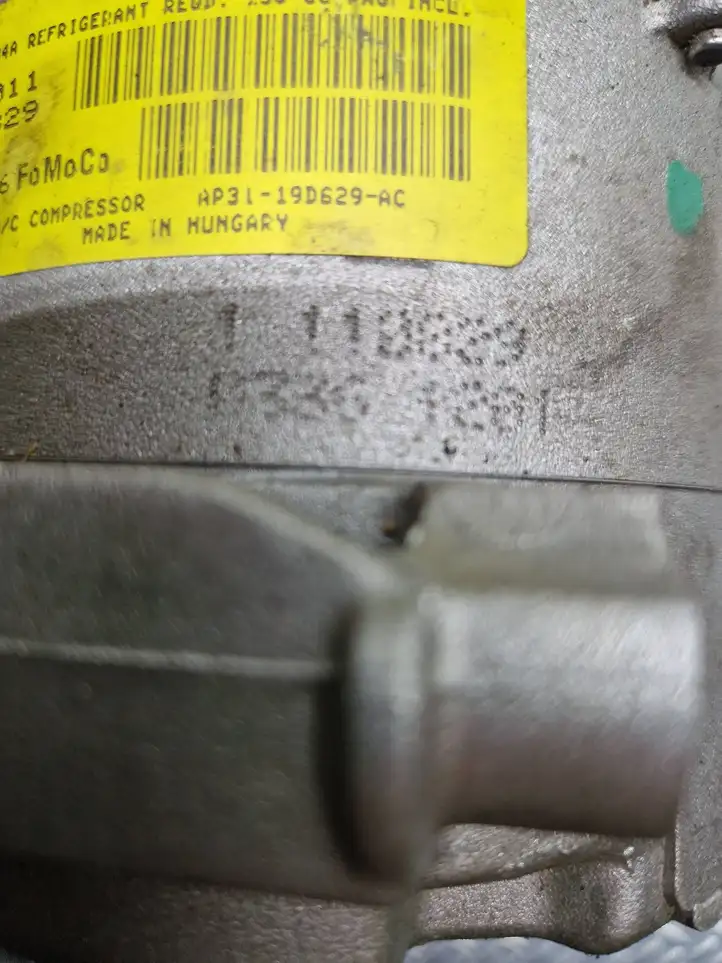 Ford Fiesta (2009 - 2012) AP3119D629AC Компрессор (насос) кондиционера воздуха — фото 2
