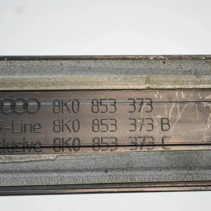 Audi A4 S4 B8 8K (2007 - 2011) 8K0853373 Внутренняя обшивка порога (комплект) — фото 3