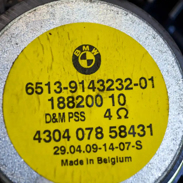BMW 3 E90 E91 (2005 - 2012) 9143232 Динамики передних дверей — фото 4