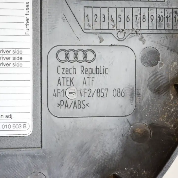 Audi A6 S6 C6 4F (2008 - 2011) 4F2857086 Прочие детали салона — фото 3