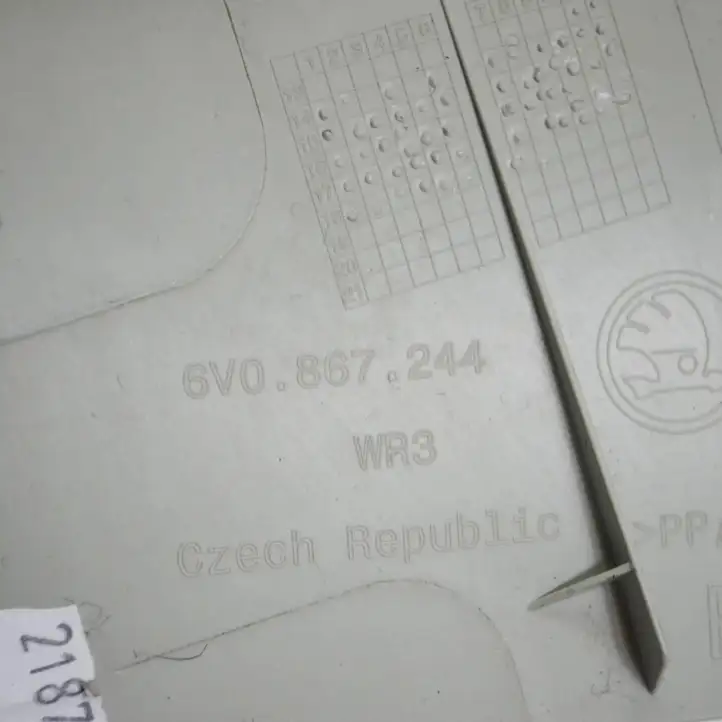Skoda Fabia Mk3 (NJ) (2015 - 2021) 6V0867244 Верхняя обшивка стойки B — фото 4