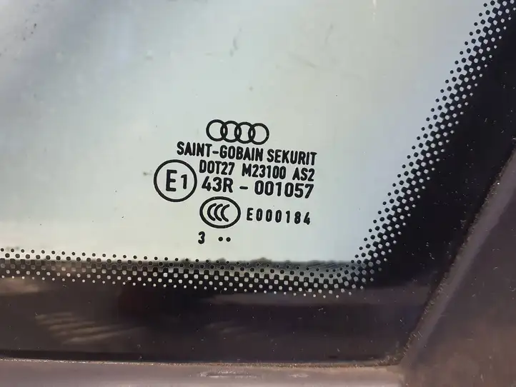 Audi A4 S4 B6 8E 8H (2000 - 2006) Заднее боковое стекло — фото 2