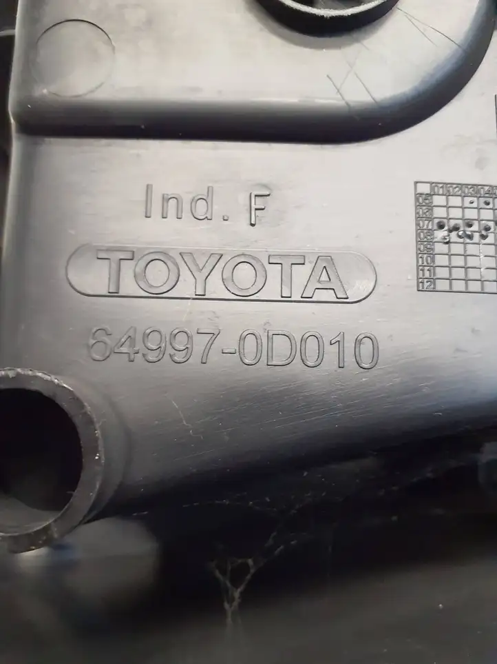 Toyota Yaris (2005 - 2009) 649970D010 Ящик для хранения в багажнике — фото 6
