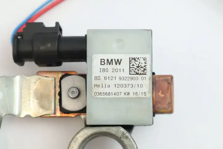 BMW (2013 - 2017) 9322900 Минусовой провод аккумулятора — фото 3