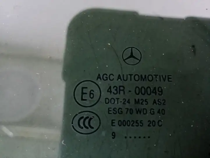 Mercedes-Benz GLK X204 (2008 - 2016) A2046702612 Заднее боковое стекло — фото 2