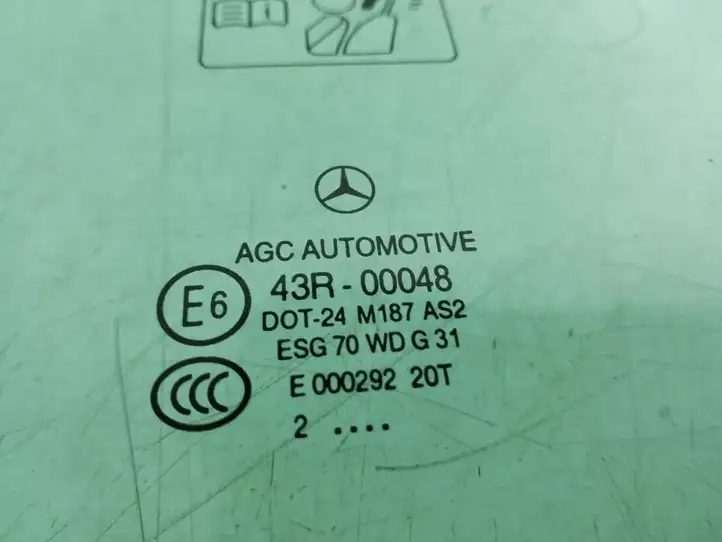 Mercedes-Benz B-class W246 (2011 - 2014) A2467350300 Стекло задней двери — фото 3