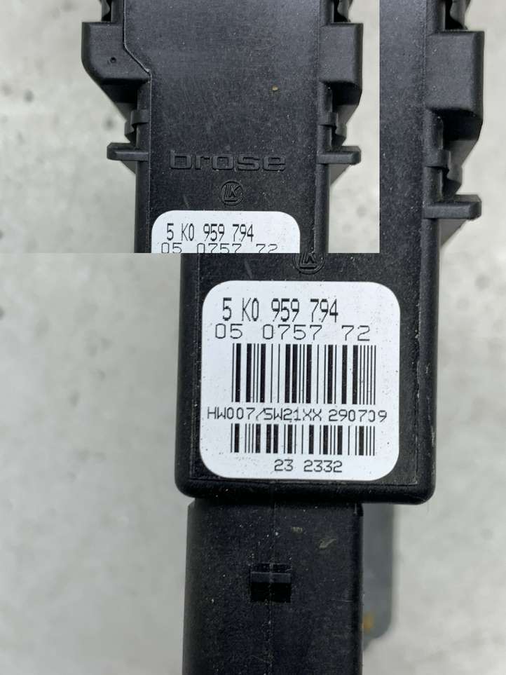 Volkswagen Golf VI (2009 - 2013)  5K0959703C Механизм подъема окон задней двери