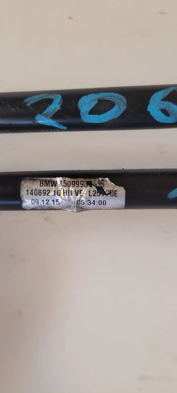 BMW 3 F30 F35 F31 (2012 - 2018) 8509993 Трубки масляного охлаждения трансмиссии — фото 3