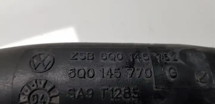 Skoda Fabia Mk1 (6Y) (1999 - 2007) 6Q0145770G Трубки интеркулера / Шланги интеркулера — фото 3